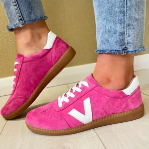 Drilleys LadiesTaffy Pop Laced Gum Sole Trainer SEVENTY