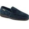 Goodyear Mens Navy Memory Foam Slippers EDEN