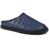 Goodyear Mens Navy Padded Mule Slippers ELWAY
