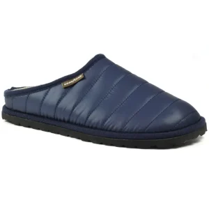 Goodyear Mens Navy Padded Mule Slippers ELWAY