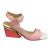 Kate Appleby Candy Block Patent Sling Back Sandal YAXLEY
