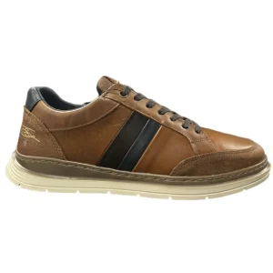 Lloyd & Pryce Mens Tommy Bowe Tan/Walnut Leather Laced Trainer CHRISTIE