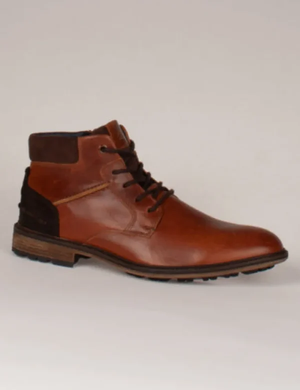 Lloyd & Pryce Mens Tommy Bowe Burnish/Tan Laced/Zip Boot MORRIS