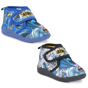Lunar Kids Slippers Batman Velcro Blue 0003
