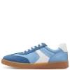 Marco Tozzi Navy Combination Laced Trainer 23741-44 890