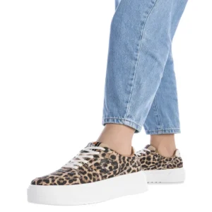 Refresh Ladies Animal Print Lightweight Chunky Sole Trainer 172869