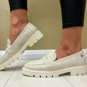 Refresh Ladies Beige Slip-On Loafer Shoe 171884