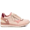 Refresh Ladies Nude Combination Laced/Zip Trainer 171503