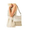 Rieker Ladies Gold Metallic/Beige Combination Handbag H1301-60