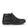 Rieker Mens Black Warm-Lined Twin-Zip Ankle Boot 05173-00