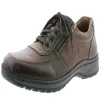 Rieker Mens Brown Laced/Zip Walking Shoe 03329-25