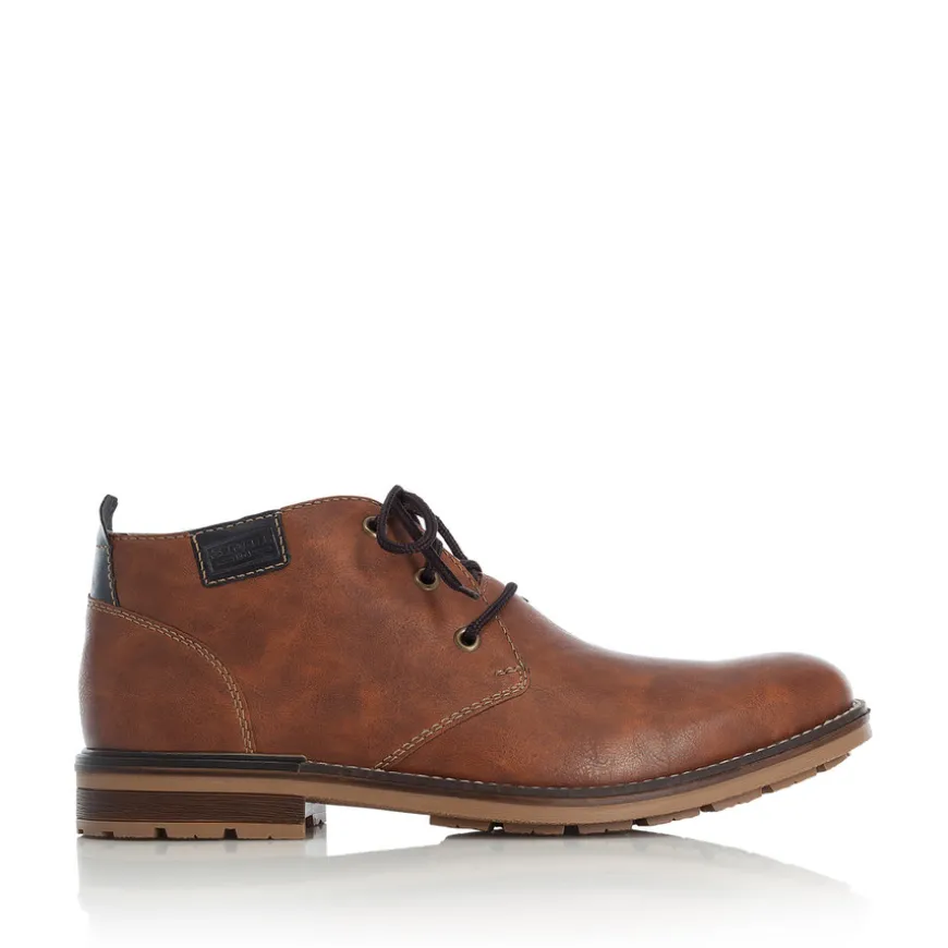 rieker_mens_brown_low_cut_0.webp Rieker Mens Brown Low Cut Laced Ankle Boot B1340-22
