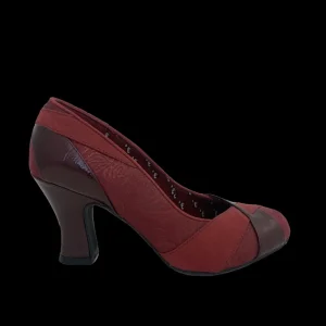 Ruby Shoo Burgundy/Russet Shoe Lulu