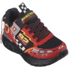 Skechers Kids Adventure Racer Velcro Trainer Black/Red 402303L/BKRD