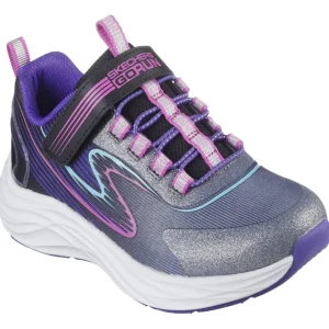 Skechers Kids Performance Black/Multi Velcro Trainer GO-RUN 303920L/BKMT