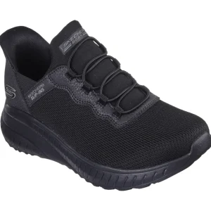 Skechers Ladies Black Hands Free Slip-Ins Trainer 117500/BBK