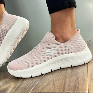 Skechers Ladies Mauve Hands Free Slip-Ins Trainer 124836/MVE