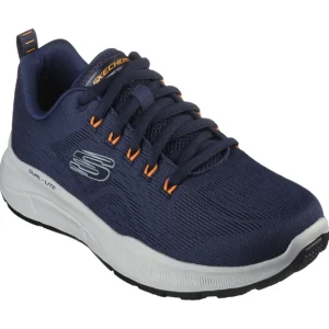 Skechers Mens Navy/Orange EQUALIZER Memory Foam Trainer 232519/NVOR