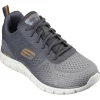 Skechers Mens Olive/Grey Lightweight Memory Foam Laced Trainer 232399/OLV