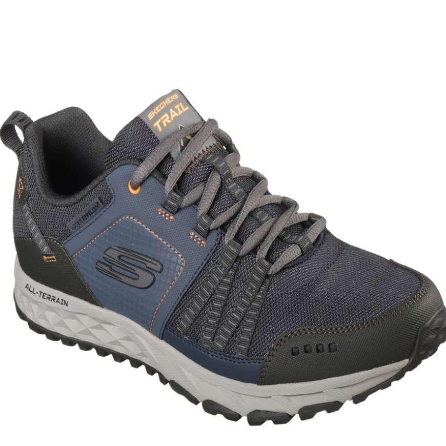skechers_mens_trail_sport_0-1.webp Skechers Mens Trail Sport Navy/Orange Trainer ESCAPE PLAN 51591/NVOR