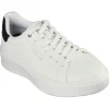 Skechers Mens White Memory Foam Laced Trainer 183175/WHT