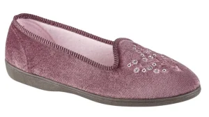 Sleepers Ladies Memory Foam Heather Slippers