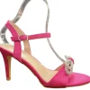 Sorento Ladies Fuchsia Sling Back Heeled Sandal KILMARE