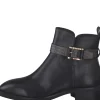 Tamaris Black Low Heel Ankle Boot 25369-29 001