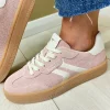 Tamaris Light Rose Gum Sole Trainer 1-23723-44 532