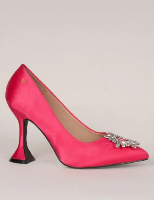 Una Healy Ladies Techno Jewel Heeled Court Shoe DANCING QUEEN