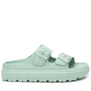 XTI Ladies Aqua Buckles Mule Sandal 142550