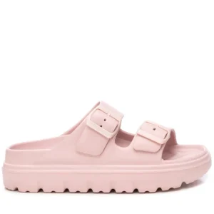 XTI Ladies Nude Buckles Mule Sandal 142550