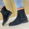 Zanni & Co Black Gems Pull-On Ankle Boot YUNI ONE