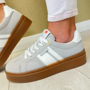 Refresh Ladies Combination Laced Trainer 172820