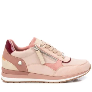Refresh Ladies Nude Combination Laced/Zip Trainer 171503