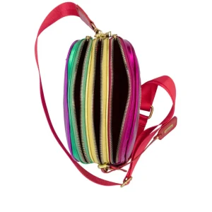 Remonte Multi Colour Metallic Combination Handbag Q0634-91