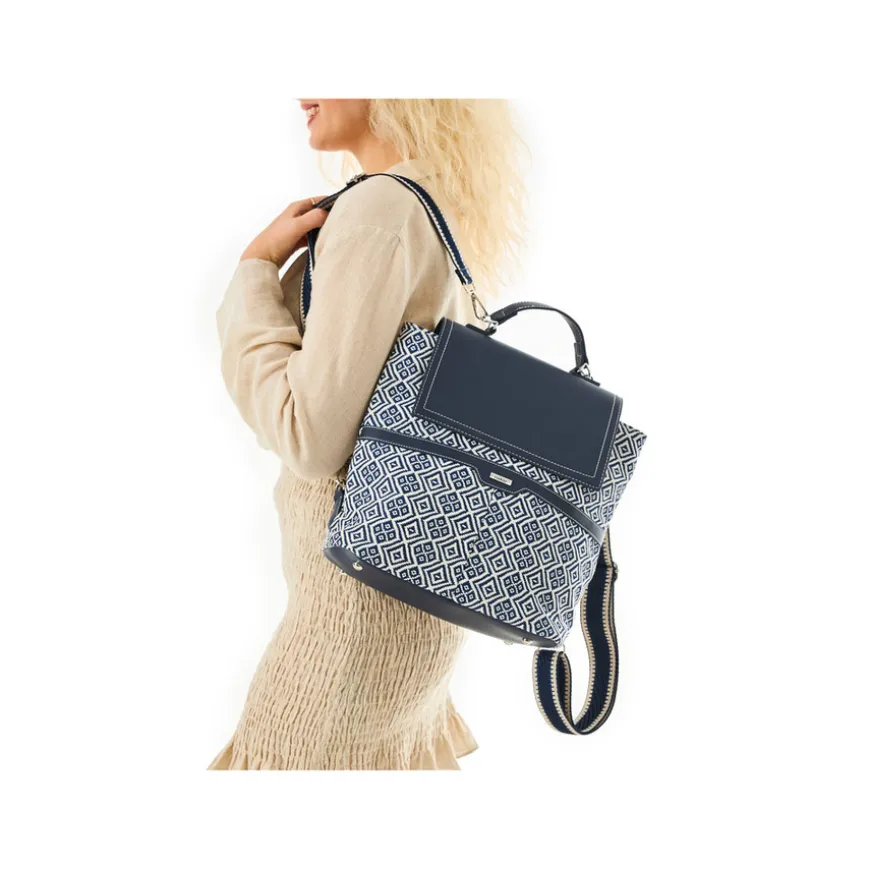 rieker_ladies_navy_combin_0-1.webp Rieker Ladies Navy Combination School Bag Handbag H1107-90