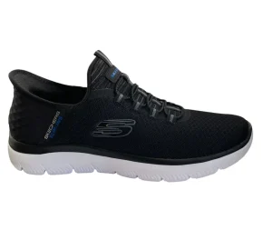 Skechers Mens Hands Free Slip-Ins Black Trainer 232457/BLK