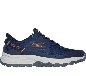 Skechers Mens Hands Free Slip-Ins Navy/Orange Trainer 237634/NVOR