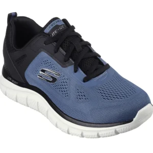 Skechers Mens Lightweight Blue/Black Memory Foam Trainer 232698